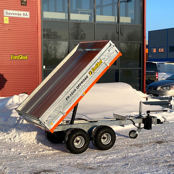 FT-1600 OFFROAD Tipping Trailer