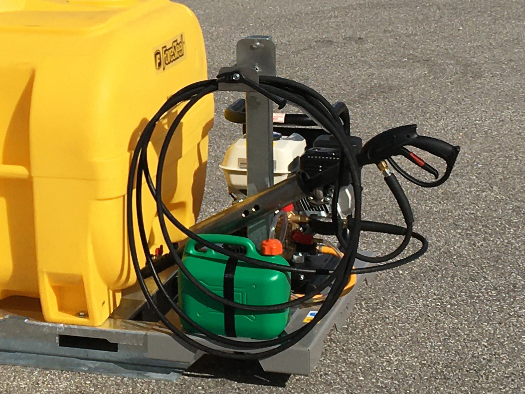 15m hose on manual stand