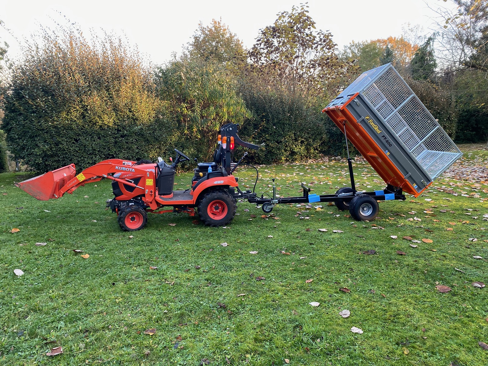 FT-600 Tipping Trailer