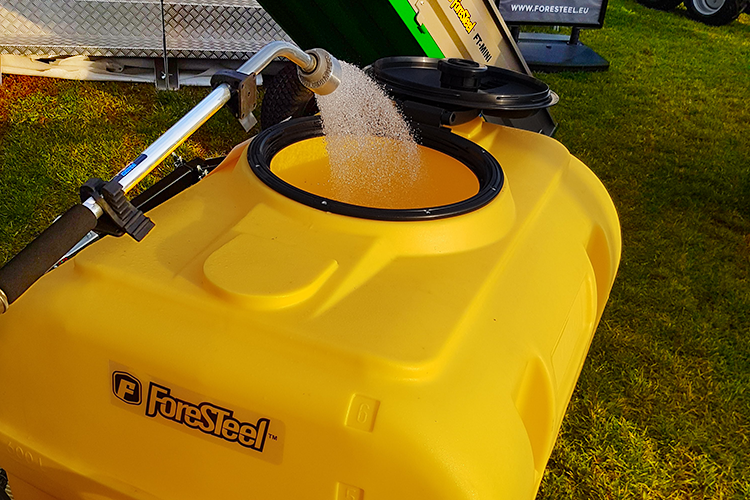 No additional filling inlet