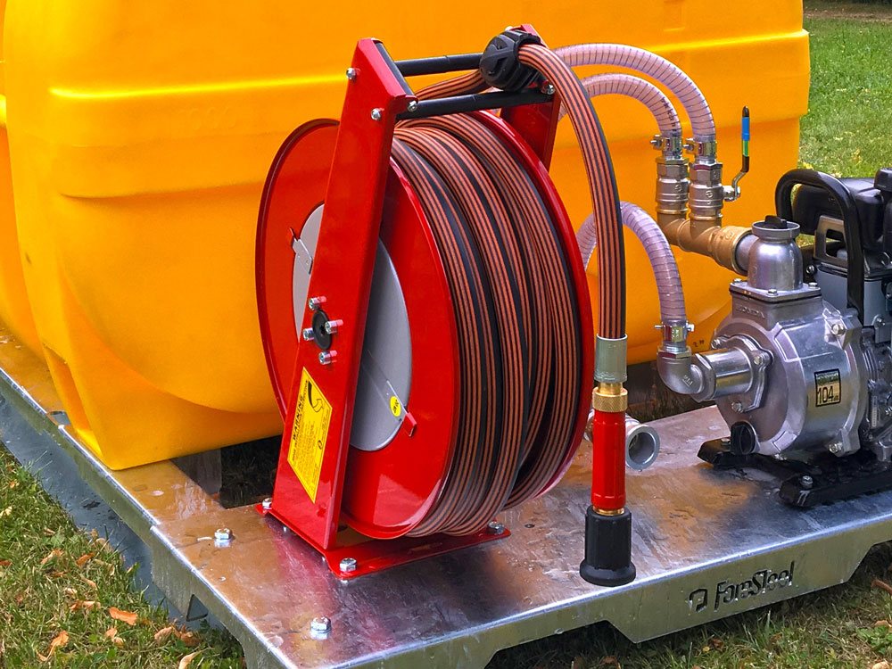 20m 1/2” hose reel