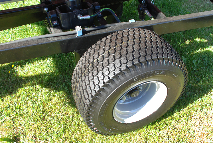 Wide tires