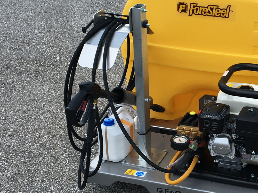 15m high pressure hose with washing gun