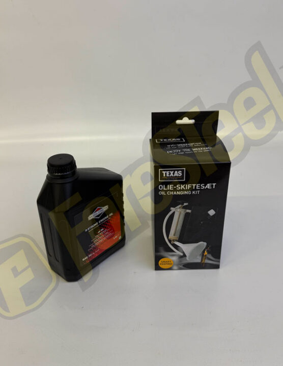 First oil change kit for PROvac B&S 18HP Vanguard